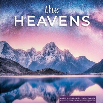 The Heavens wandkalender 2025 - standaard large 30x30cm | mcms.nl