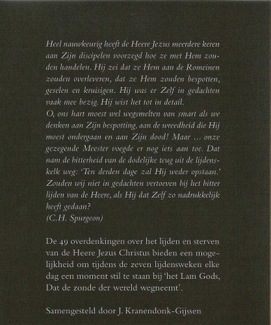 Op weg naar Golgotha - C.H. Spurgeon BOEK